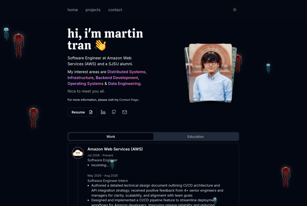 Martin's Portfolio Website